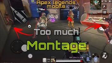 Road to champion - Montage - Realme X7 max 60fps apex mobile gameplay