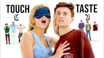 Blind Dating 6 Guys by Touch