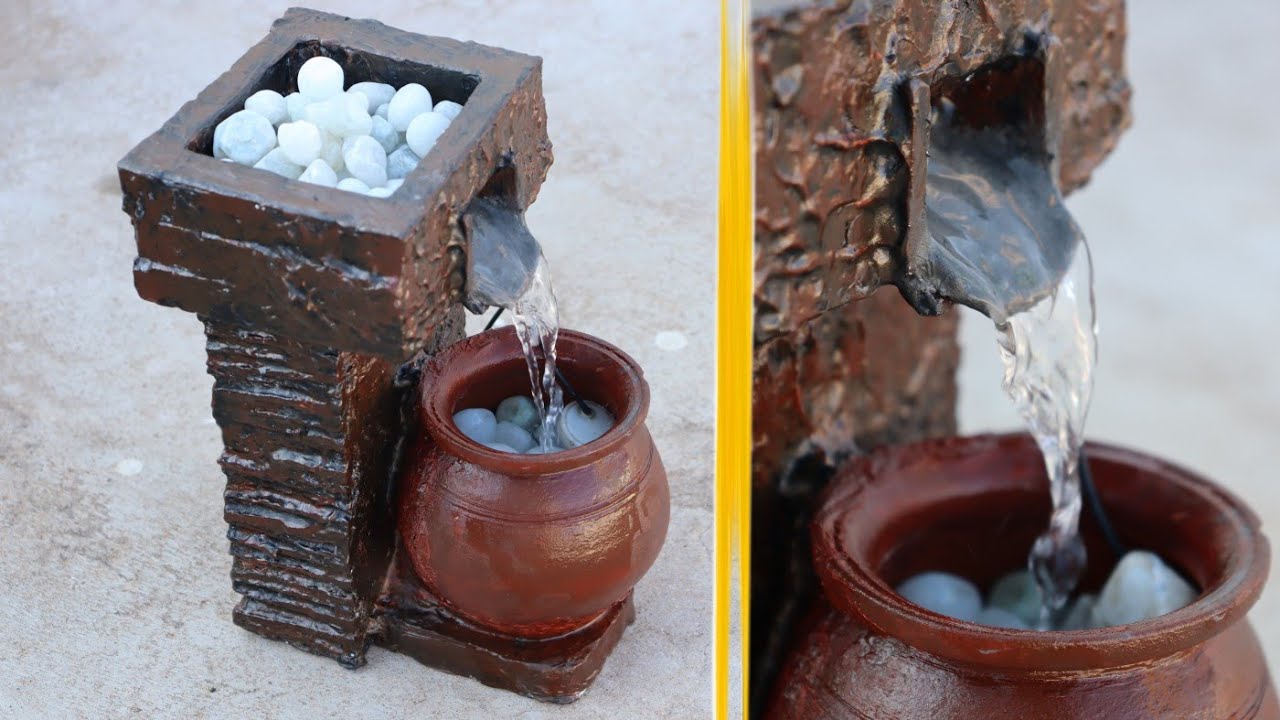 Awesome Amazing New Model Indoor Tabletop Water Fountain Terracotta
