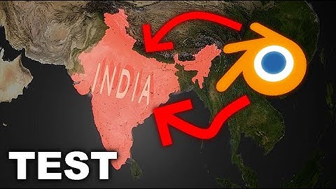 Blender Mapping Animation Test