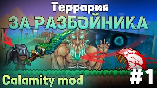 ТЕРРАРИЯ за РАЗБОЙНИКА! Terraria Calamity Mod! Дохардмод #1