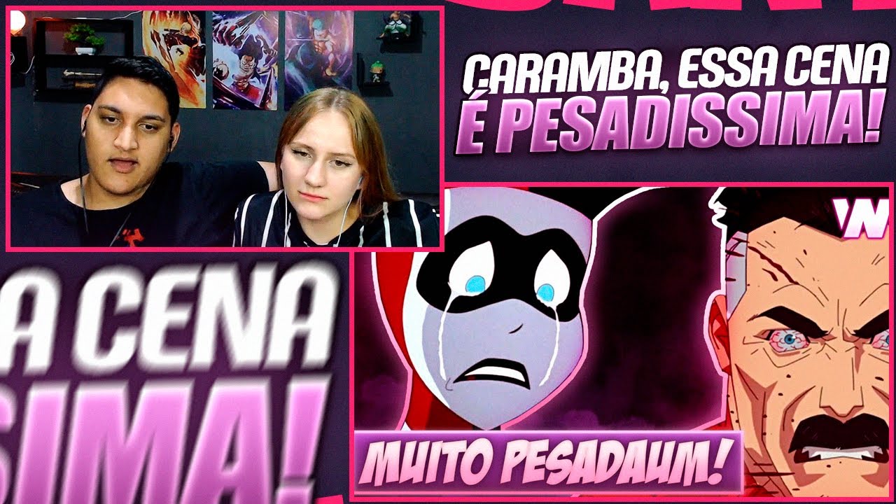 Momentos PESADOS em DESENHOS de SUPER HERÓIS! 😢😳 (Vício Nerd) - REACT EM CASAL