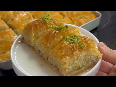 Herkesin HAZIR SANDIĞI EL AÇMASI BAKLAVA✅20 yıldır YAPARIM BENİ HİÇ YANILTMAZ 💯