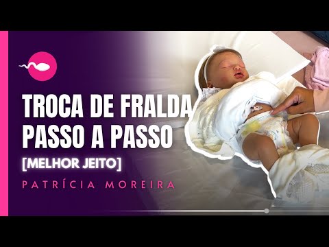 Vídeo: Como mudar a fralda descartável do seu bebê: o seu guia passo-a-passo