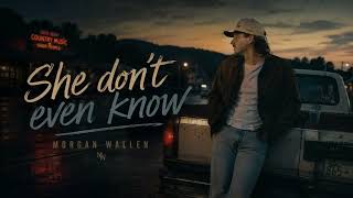 She Don’t Even Know — Morgan Wallen (Inspired Song) (Official Lyrics Video) Wealth