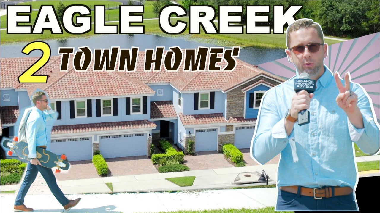 Waterfront Townhome in Eagle Creek Lake Nona Real Estate Investment