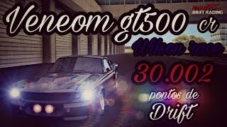 Car X Drift Racing | Veneom gt500cr setup e teste | pista Wilson race | 30.002 pontos de derrapagem! screenshot 5