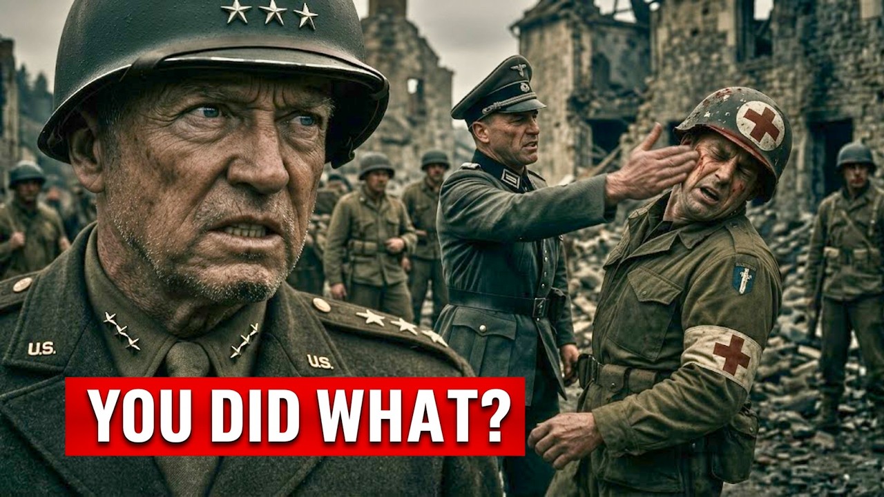 What Patton Did When an SS Officer Brutally Slapped an American Medic