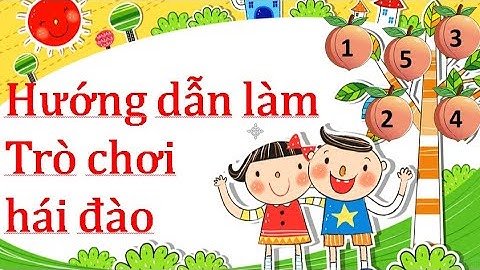 HƯỚNG DẪN LÀM TRÒ CHƠI HÁI QUẢ TRÊN POWERPOINT