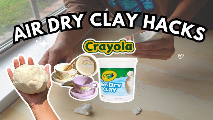 Crayola Air Dry Clay Intro #1: Basic Shapes 