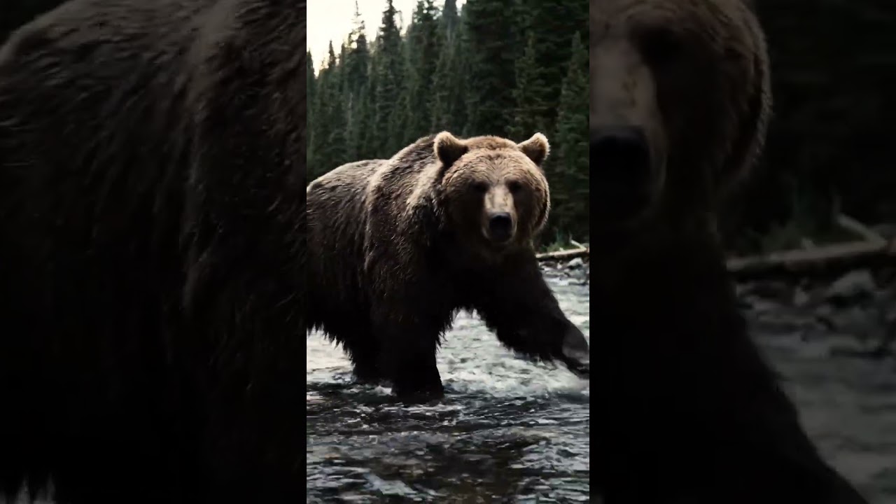Mighty Bear Walk 🐻 | Raw Cinematic Strength 🔥