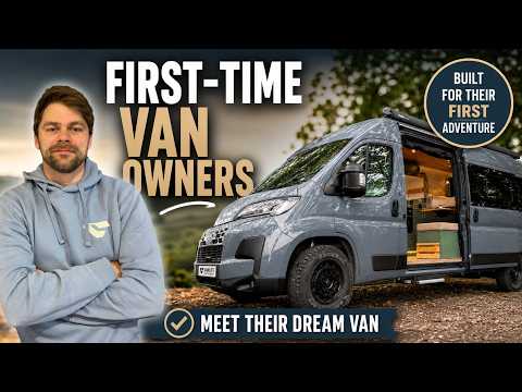 VAN TOUR |  Stunning Off-grid Fiat Ducato For First Time Van Owners thumbnail