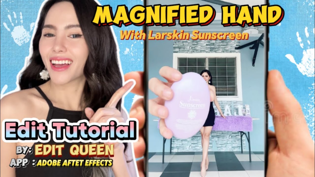 Edited Hand EDIT TUTORIAL | Magnified Hand | Adobe After Effects | Edit Queen - YouTube