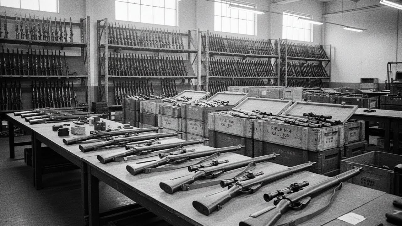 What REALLY Happened to Britain’s No.4 Mk I(T) Sniper Rifle After WW2