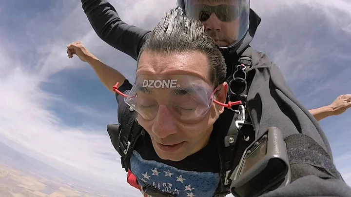 Charles Sanchez's Tandem skydive!