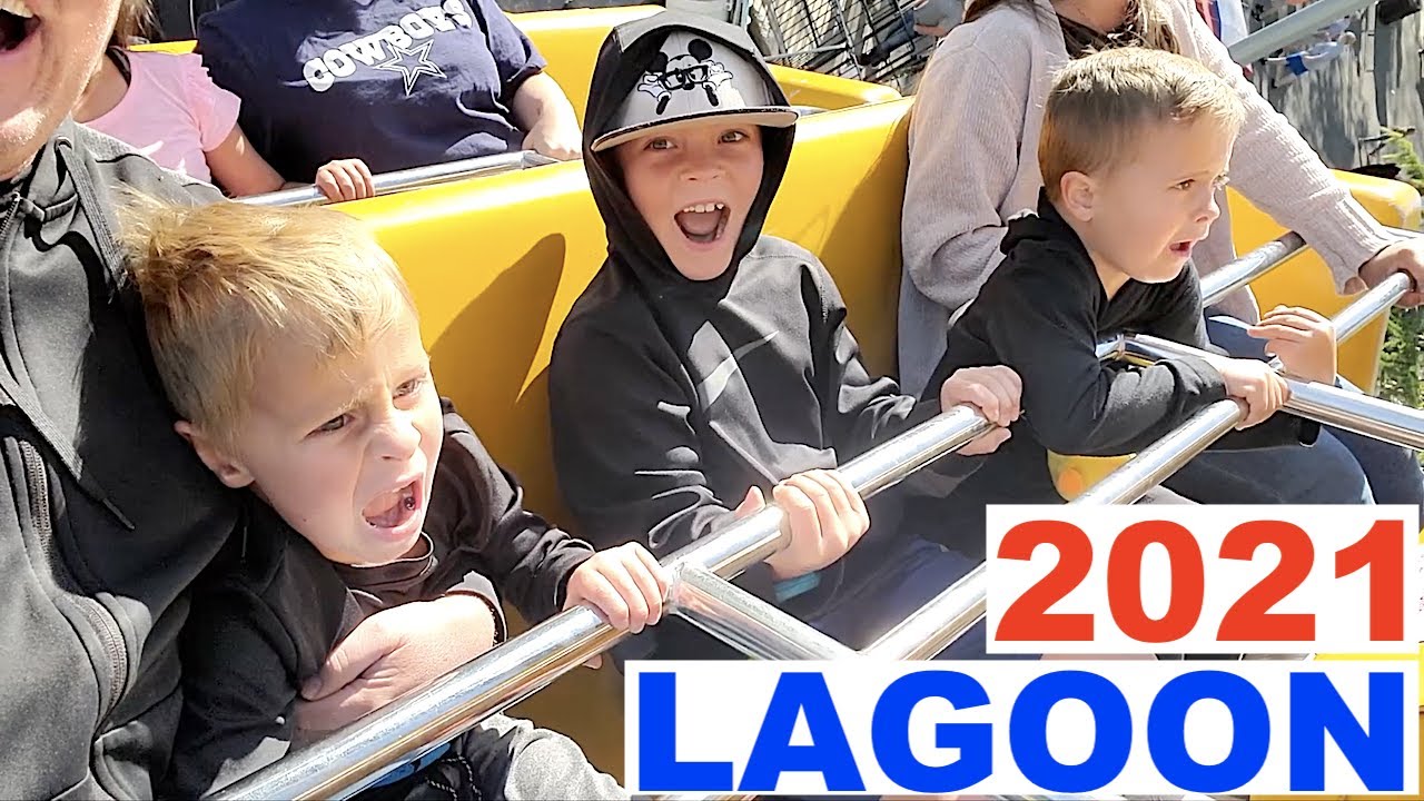 BEST RIDES at LAGOON AMUSEMENT PARK 2021!