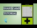 📱Flutter Game Tutorial : Snake Game 🐍 || Speed Code 🚀