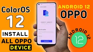 Install ColorOS 12 Update in Any Oppo Device | Oppo A53/F17,F15,F11/Pro,A53s,Reno 5 Pro,F19 Pro Plus screenshot 4