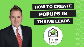 How to do Popups in Thrive Leads