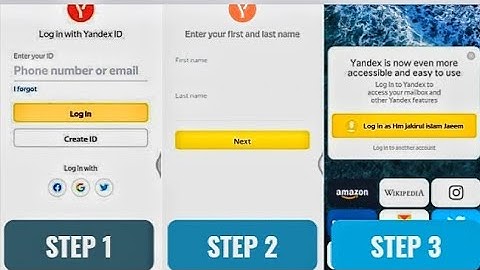 How to create yandex account without phone number