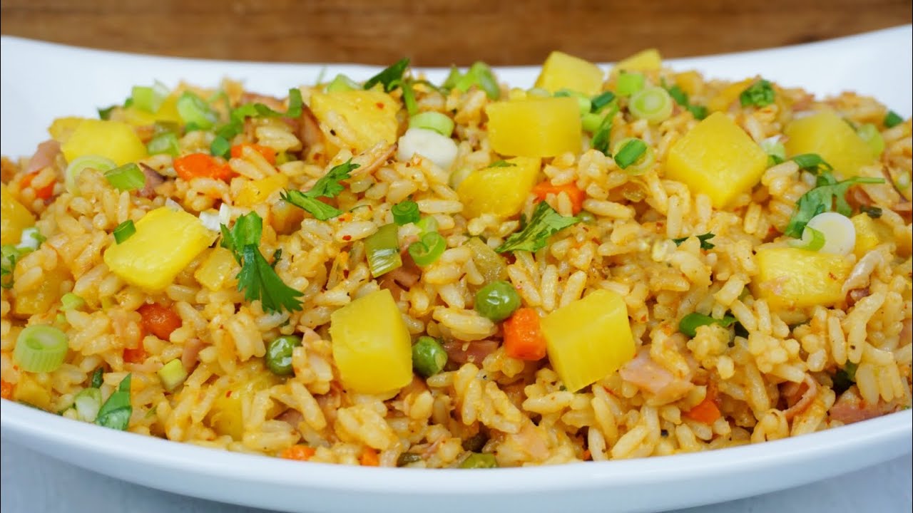COMO YO HAGO ARROZ HAWAIANO RIQUÍSIMO Y MUY FÁCIL