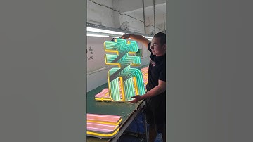 Very attractive luminous words#signagedesign#signage#ledneon#ledlight#signature#lightbox#ledsign