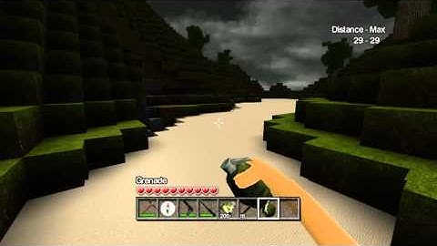 Grenades in CastleMiner Z 1.5