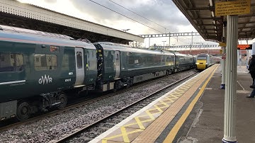 Class 43 125mph HST Passing Slough at Speed - February 2019