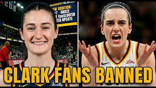 Portland Fire OFFICIALLY BANS Caitlin Clark Fans As Fever Signs Grace VanSlooten — INTERNET ERUPTS!
