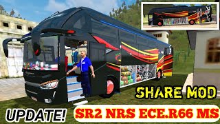 UPDATE! mod bussid terbaru || SR2 NRS ECE R66 MS UPDATE! mod bussid terbaru || SR2 NRS ECE R66 MS