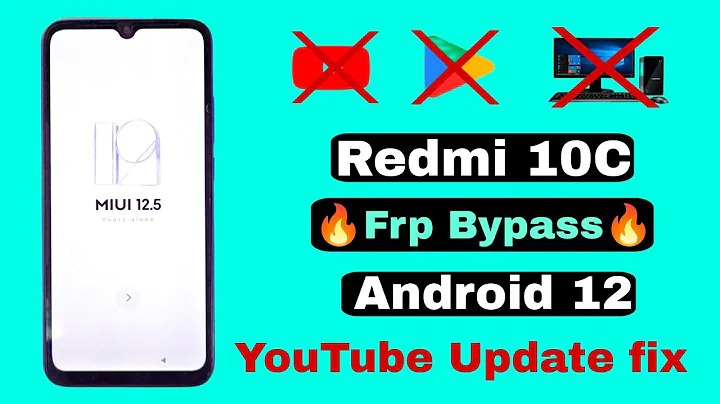 Redmi 10C Frp Bypass Without Pc 2024 ! Redmi 10C MIUI 12.5 Frp Lock Unlock/Google Account Bypass - DayDayNews