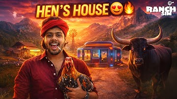 I Built a PREMIUM HEN COOP in Ranch Simulator 😍🔥| RANCH SIMULATOR | RTX GAMING TELUGU #13