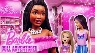 Barbie Doll Adventures | Barbie DreamHouse &amp; Tour pelo Dream Closet ! | Clipe