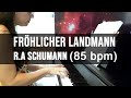 Fröhlicher Landmann - R.A Schumann (85 bpm)