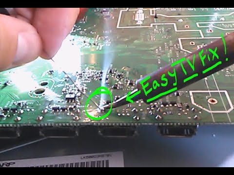 How to fix lcd lines on Sharp tv screen, hdmi video board ... vga cable color diagram 