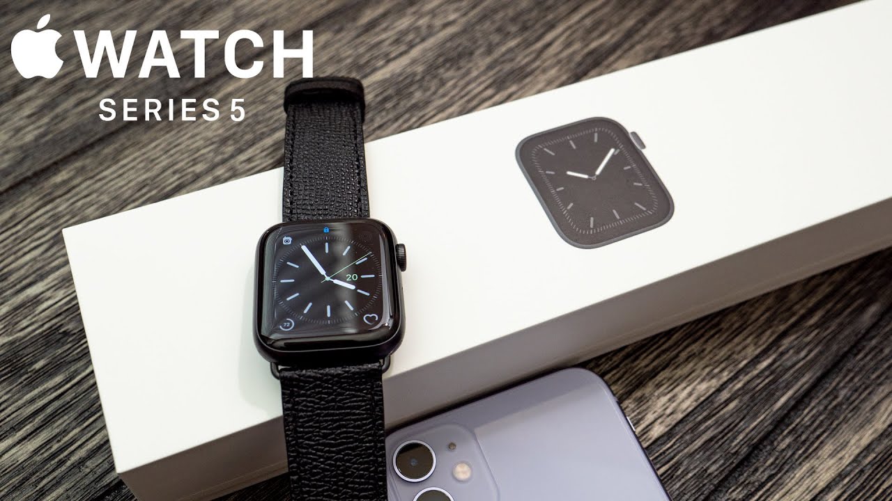 Apple Watch Series 5 Unboxing, Setup & Custom Watch Bands!
