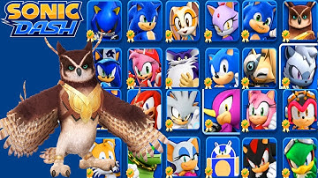 Sonic Dash - Longclaw New Character Unlocked - All 50 Characters Unlocked Gameplay Zazz
