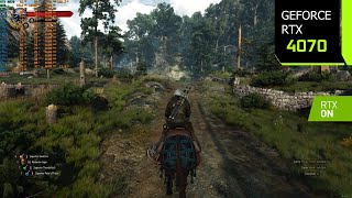 The Witcher 3 Next Gen | RTX 4070 4K, 1440p, 1080p DLSS 3 Frame Generation | Ray Tracing | i7 10700F