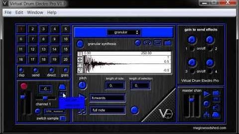 Video 3: Connecting Virtual Drum Electro Pro To a Midi Instrument