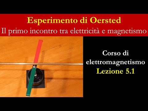 Video: Come ha fatto Oersted a scoprire l'elettromagnetismo?