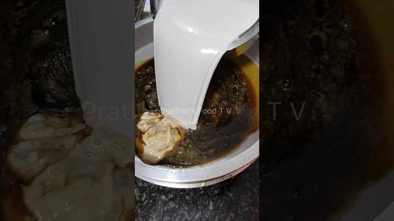 കറുത്ത ഹൽവ ഉണ്ടാക്കാം!/Black halwa making/