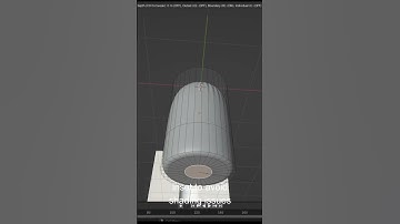 How to Model a Serum Bottle in Blender