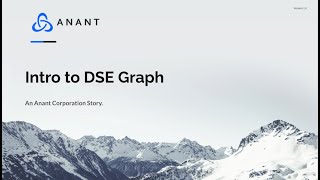 Intro to DSE Graph