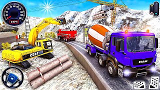 City Road Construction Simulator - Heavy Excavator Driving Game 3D | Android Gameplay screenshot 5