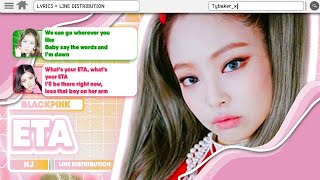 How Would Blackpink Sing ETA By New Jeans (COLOUR/COLOR CODED LINE DISTRIBUTION)