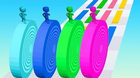 📌 Satisfying Mobile Games NEW VIDEO Playing 345 Tiktok Layers Roll Update Gameplay iOS,Android GDUIO