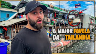 O TURISTA NÃO VEM AQUI: ANDANDO NA MAIOR FAVELA DA TAILÂNDIA