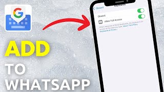Come aggiungere Gboard a WhatsApp (guida completa) screenshot 5