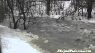 Brook Gets a Slush Wave