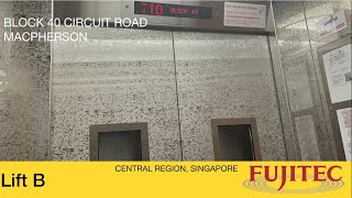 HDB Block 40 MacPherson || Fujitec Elevator (Lift B)